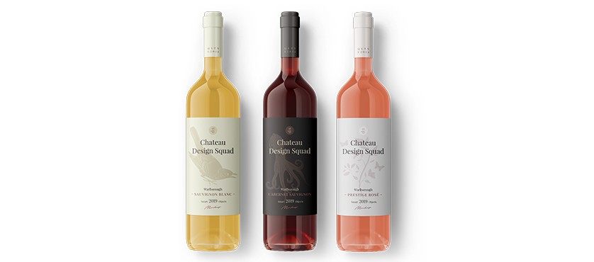 Etichette adesive per VINO